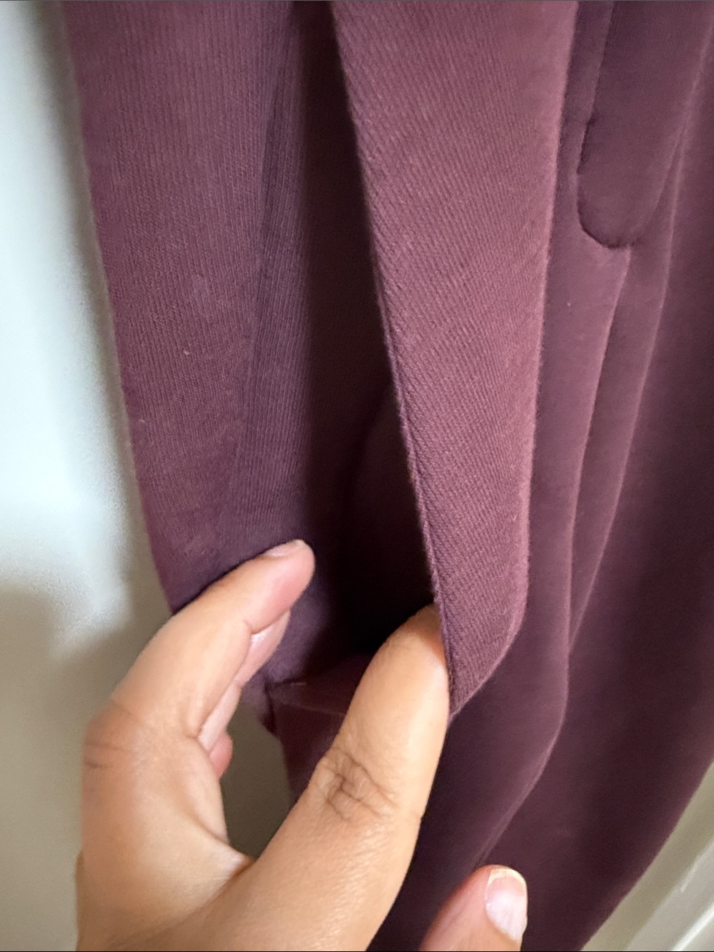 Nike Women's Burgundy Full-Zip Jumpsuit - Picture 3 of 8